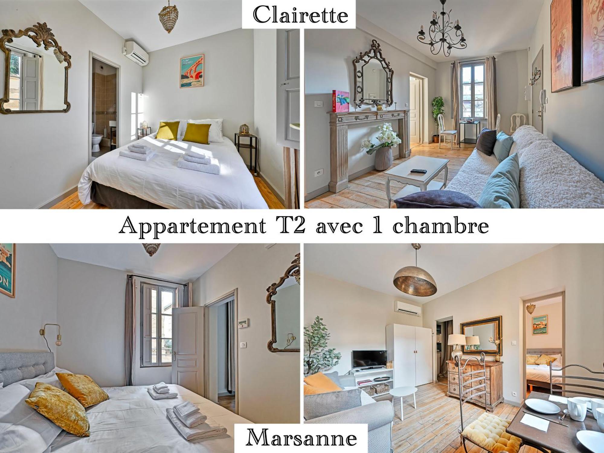 Au Coeur Des Papes, Dans Batisse De Charme Studios & Appartements En Coeur De Ville アヴィニョン エクステリア 写真